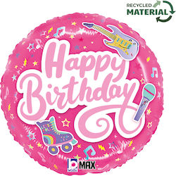 14" Μπαλόνι Ροζ "happy Birthday" 14" Μπαλόνι Ροζ "happy Birthday"