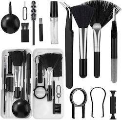 Electronic Device Earphone Cleaning Kit Set 17 in 1 5907451364314 Verk Group