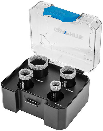 Graphite Diamond Hole Saw Set for Tile