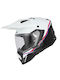 Acerbis Assault White/Black Κράνος Μηχανής Full Face ECE 22.06 1650gr με Sunvisor