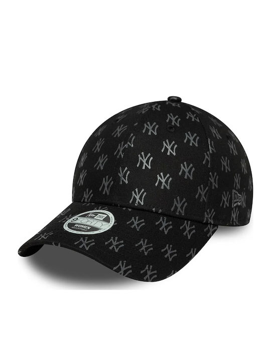 New Era MLB Monogram 9forty Strapback Cap 60667489 Black Cotton