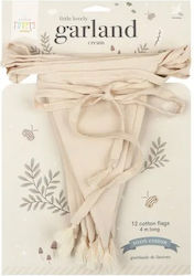 Текстилна гирлянда Disty Cream A Little Lovely Company