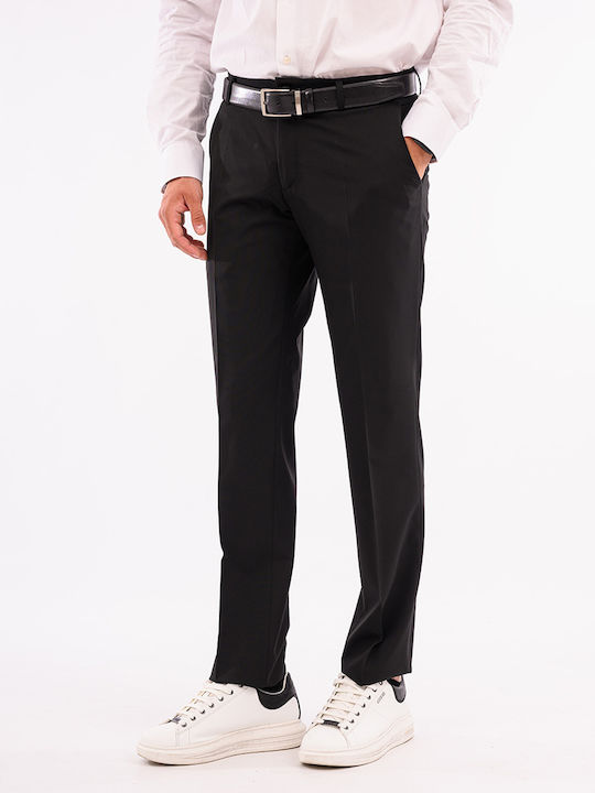 Lexton Pantaloni Chino Negru
