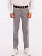 Herrenhosen Chino Elastisch Grau