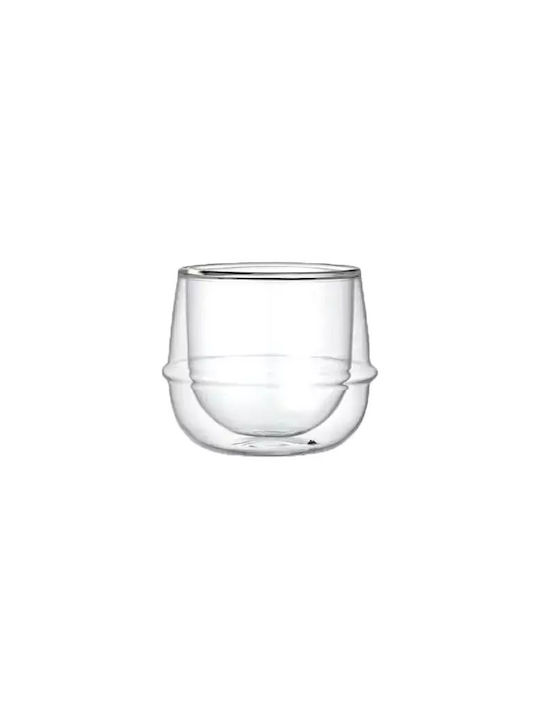 Kinto Ποτήρι Καφέ/Freddo από Γυαλί 250ml