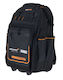 DEWALT Pro McLaren Wheeled Waterproof Black Backpack Tool Bag 28.7l