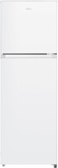 Midea Kühlschrank mit Doppeltür 266Es Total NoFrost H165.7xB54.5xT61cm. Weiß MDRT385MTE01