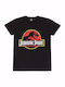 T-shirt Unisex Jurassic Park Classic Logo Jup01106tsb