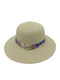 Brims and Trims Wicker Women's Hat Beige