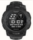 Garmin Instinct 3 Solar Tactical Edition Aluminium 45mm Αδιάβροχο Smartwatch με Παλμογράφο (Black with Black Band)