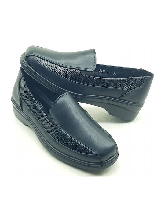 Γυναικεία Loafers σε Μαύρο Χρώμα