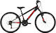 Clermont Tribal 26" 2025 Schwarzes Mountainbike mit 18 Geschwindigkeiten