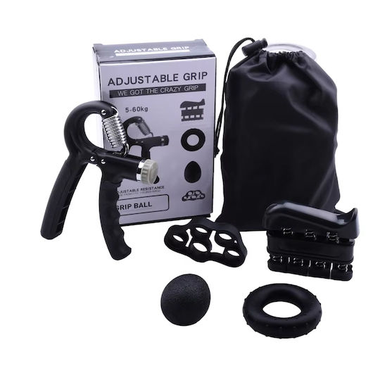 Level-S Wrist Training Set Finger - Hand Trainers 5pcs with Resistance up to 60kg