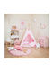 Kinder Teppich Rosa