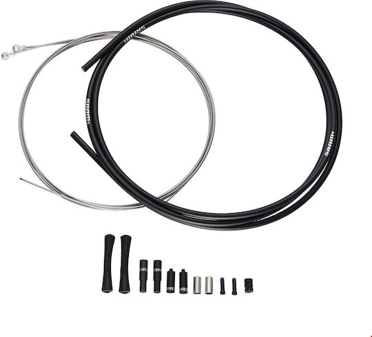 Kit Cablu Frână Sram Slickwire Pro Road 016 5mm Interior Exterior Negru