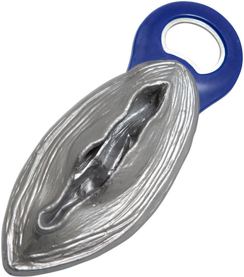 Kinky Pleasure Ds014 Pussy Flaschenöffner Ausgefallenes Spaßwerkzeug Silber