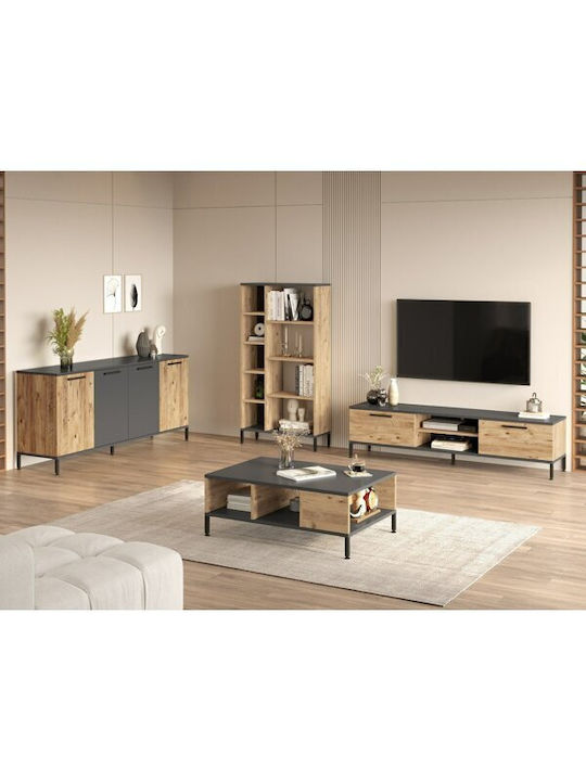 Животно помещение ТВ единица Kailua 729 Anthracite, Brown