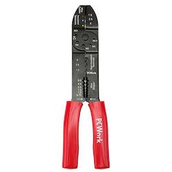 Pcwork Crimpzange mit Abisolierzange PCW04D