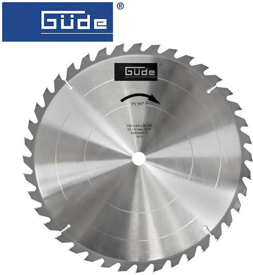 Kreissägeblatt HM 500x30x40Z Güde 01818