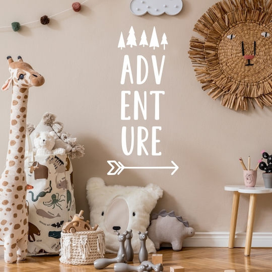 Wall Stickers For Kids Room Adventure 1 Pc. - Red
