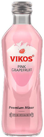 Βίκος Αναψυκτικό Pink Grapefruit με Ανθρακικό σε Φιάλη 250ml