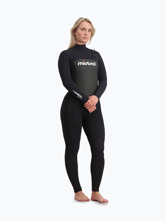 Mistral Gale Force Full Wetsuit for Diving with Zip Black 3mm Mistral Gale Force Full Wetsuit for Diving with Zip Black 3mm