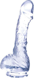 Nanma Dildo Ρεαλιστικό Dildo με Όρχεις και Βεντούζα Διάφανο Nanma Dildo Ρεαλιστικό Dildo με Όρχεις και Βεντούζα Διάφανο