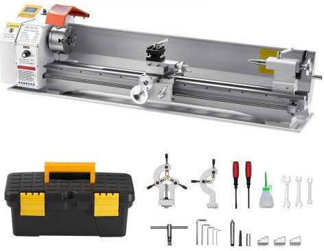 Vevor Мини стругова машина QZDCLWCC8739XVC7CV2 с Мощност 1.25кВт