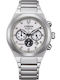 Citizen Men's Watch Chronograph Battery with Silver Metal Bracelet