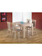Esszimmer Houston 804 5Stück 76x75cm