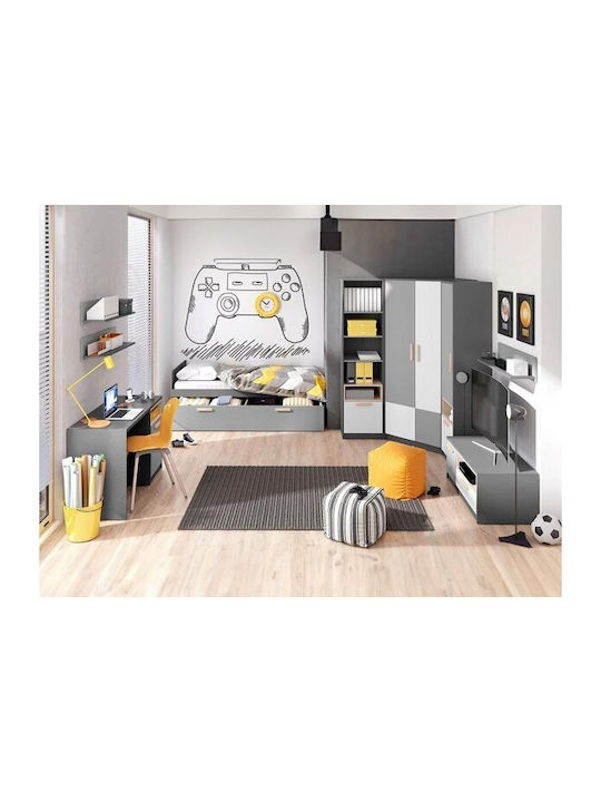 Set de Dormitor pentru Copii Gri Magazin online...
