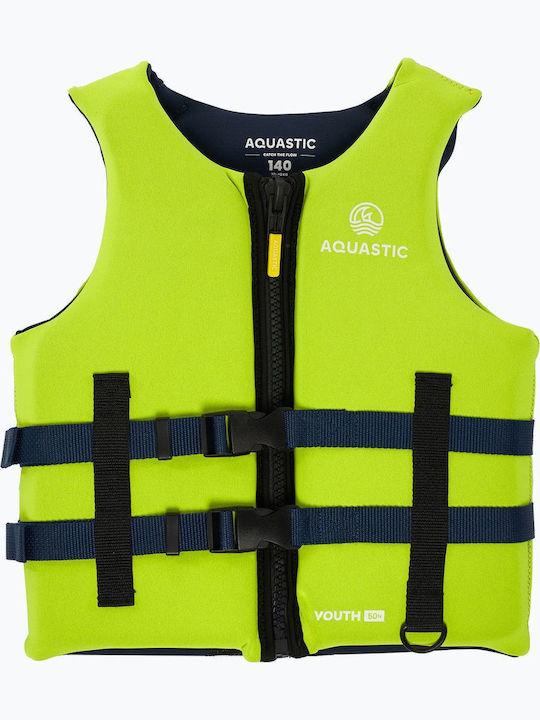 Aquastic Youth 50n Neoprene Children's Life Jacket Green Size 176cm Aquastic Youth 50n Neoprene Children's Life Jacket Green Size 176cm