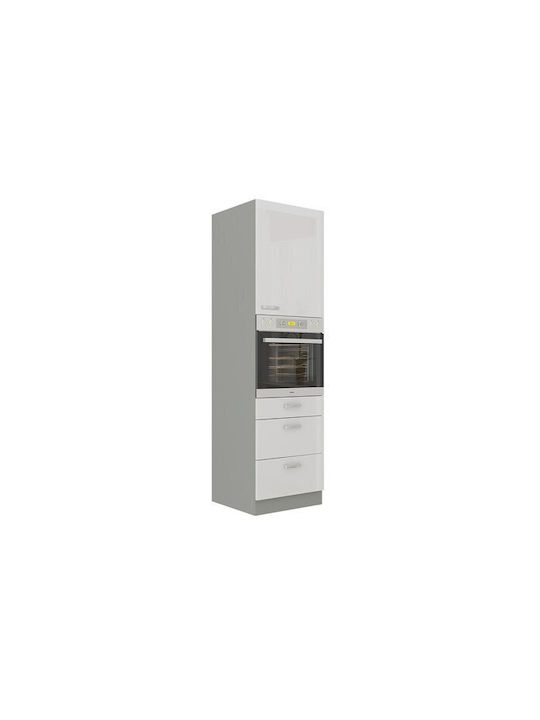 Dulap Superior pentru Cuptor pardoseală White 6...