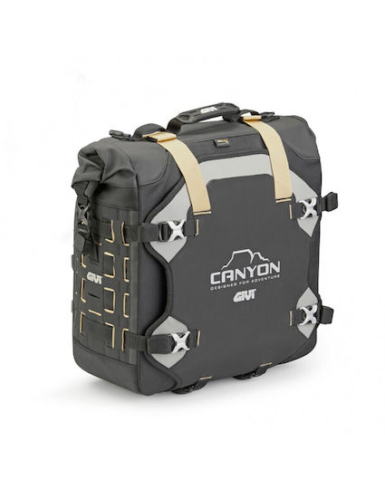 Givi Monokey Canyon Monokey Πλαϊνή Βαλίτσα Μοτοσυκλέτας 30lt σε Μαύρο Χρώμα