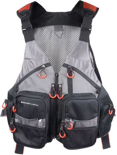 Golden Catch Fishing Vest One Size