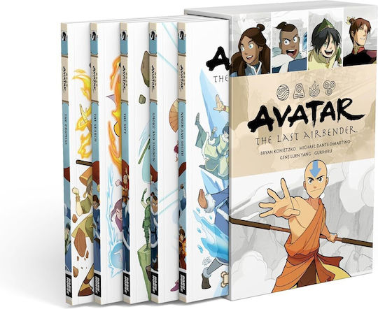 Avatar The Last Airbender Omnibus Boxed Set Avatar The Last Airbender Omnibus Boxed Set