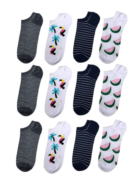 Mark Bueno Women's Socks Multicolour 12Pack Mark Bueno Women's Socks Multicolour 12Pack