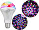 Verk Group Bec LED 3W 140mm pentru Soclu E27 RGB