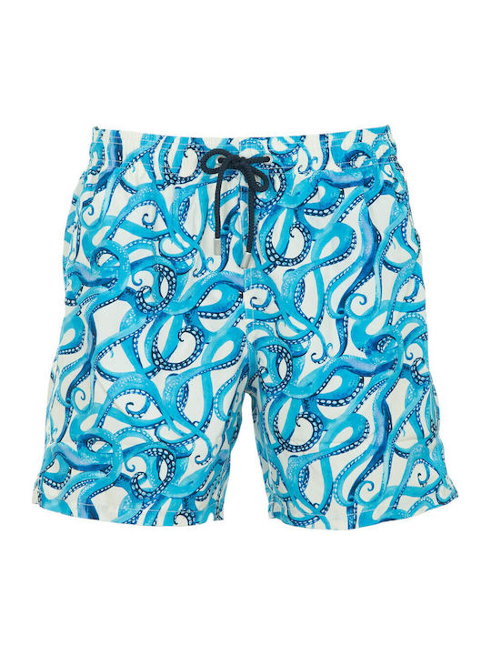 MC2 Gustavia Octopus Men's Swimwear Shorts Blue...
