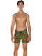 Men's Swimwear Shorts Black with Patterns