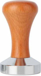 Tamper with Flat Surface 58mm in Brown Color