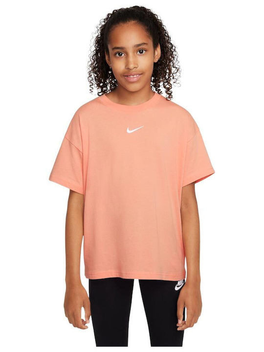 Nike Kids' T-shirt Orange Sportswear