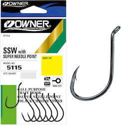 Owner Hooks 5115-ssw #7/0 Owner Hooks 5115-ssw #7/0