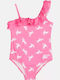 Joyce Unicorn Kinder Badeanzug Einteilig Pink
