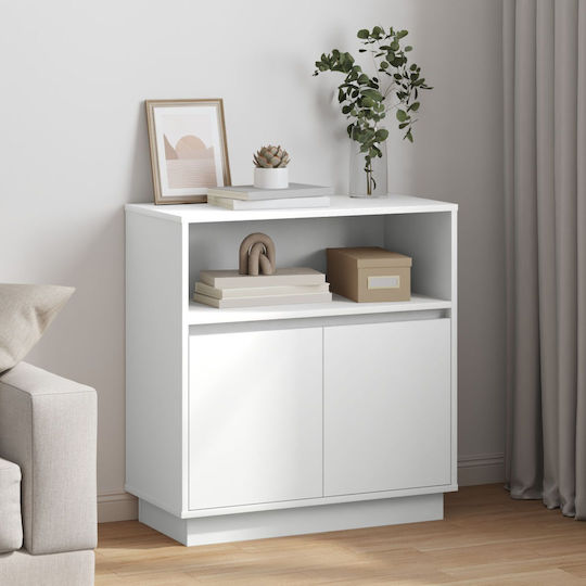 Bufet din Lemn Alb 71x34.5x75cm