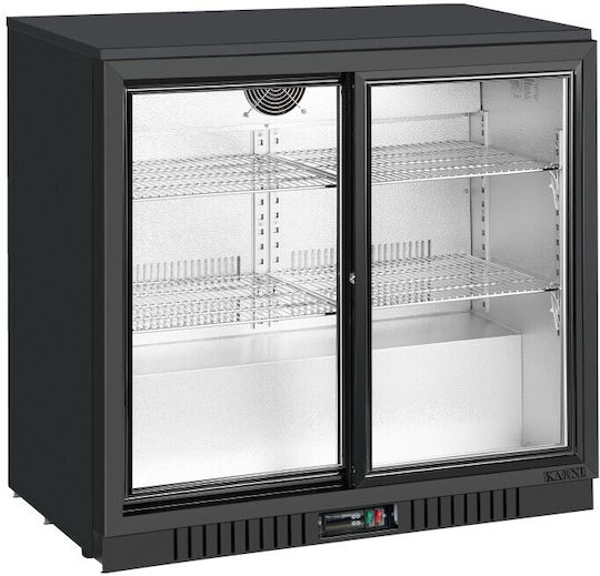 Karni Ψυγείο Back Bar 198lt Διπλό Υ86.5xΠ90xΒ53cm