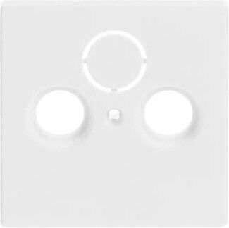 1743-884 Μετωπη Tv-r/sat-3 Λευκη St Fut
