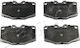 Предни спирачни накладки Toyota Hilux II Pick Up-lan 50236p-481