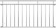 French Balcony Terrace Railing Stainless Steel 90 x 184 cm