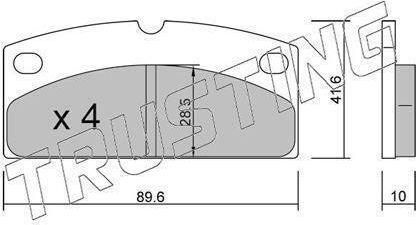Τακακια Εμπρ Alfa Mito-fiat Bravo-stilo-lancia Delta 7830-199